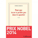 pour que tu ne te perdes pas dans le quartier patrick modiano