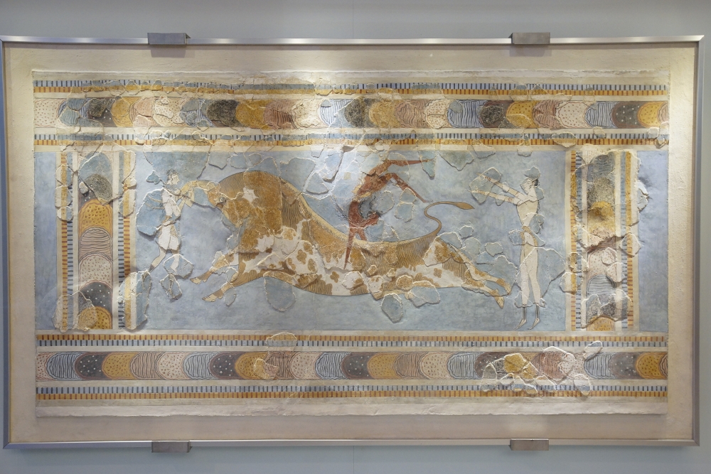 musée archéologique d'Héraklion fresque