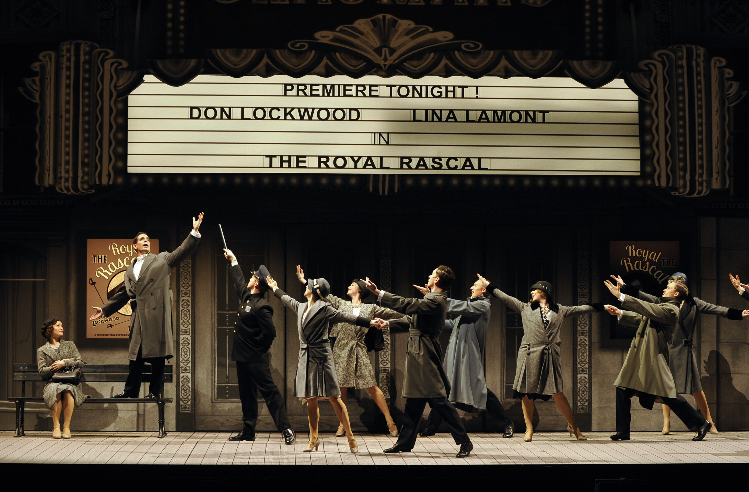 singin' in the rain théâtre du châtelet