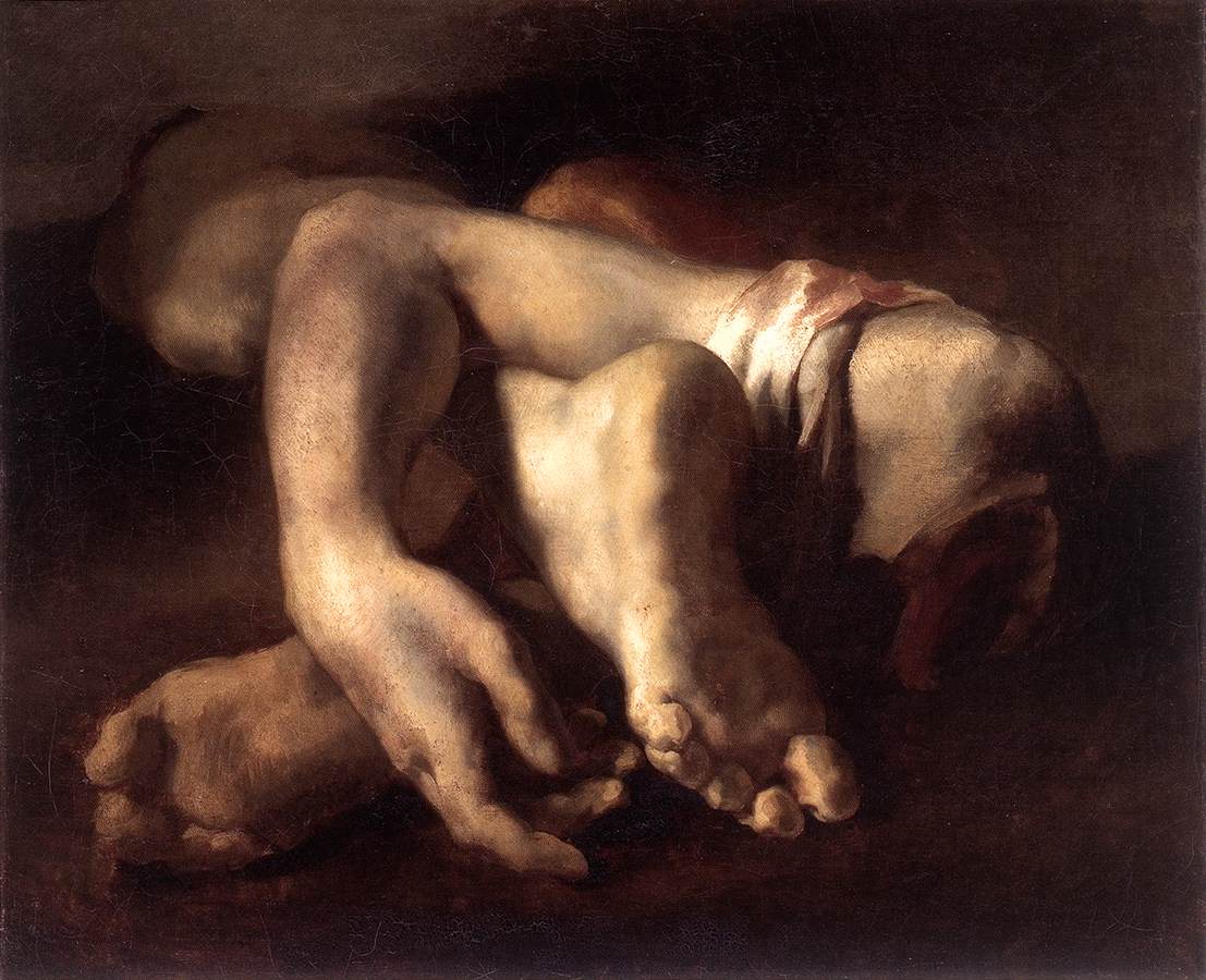 Etude de pieds et de main, dit aussi Fragments anatomiques, Théodore Géricault