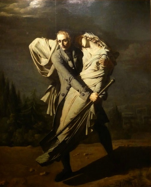 Young et sa fille, Pierre Antoine Augustin Vafflard