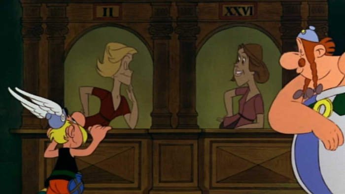 12 travaux d'Astérix maison des fous