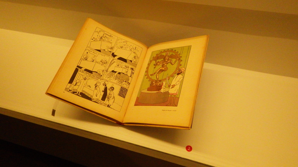 expo Hergé au Grand Palais