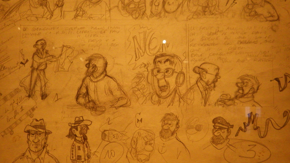 expo Hergé au Grand Palais