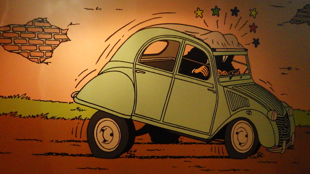 expo Hergé au Grand Palais