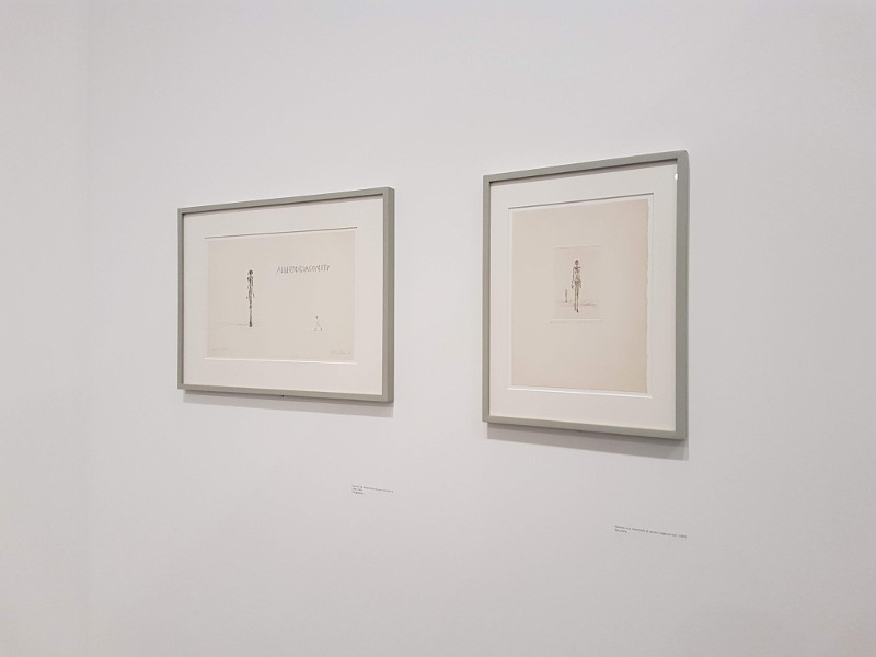 dessins de l'expo Giacometti