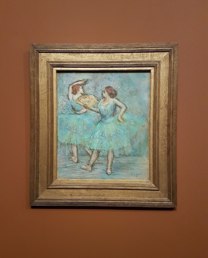 2 danseuses, Degas - The Albertina Museum, Vienna expo Degas à l'opéra