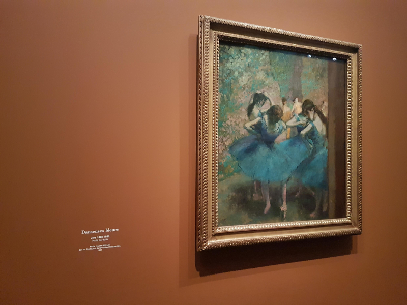 danseuses bleues, Degas - Orsay