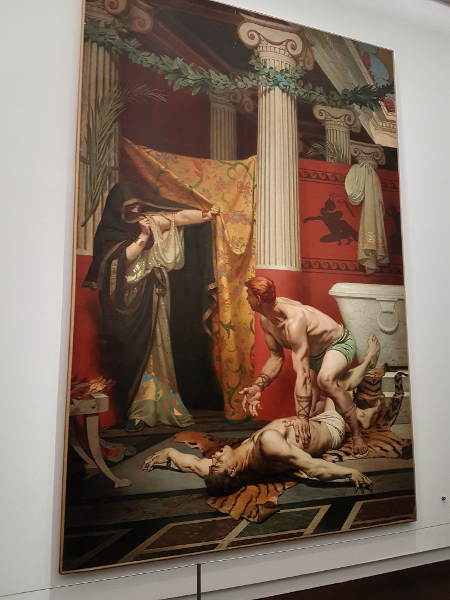 la mort de Commode fernand pelez huysmans critique d'art