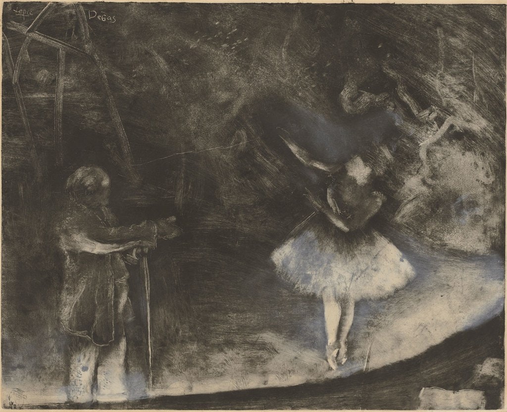 le maître de ballet, Degas - National Gallery of Art Washington