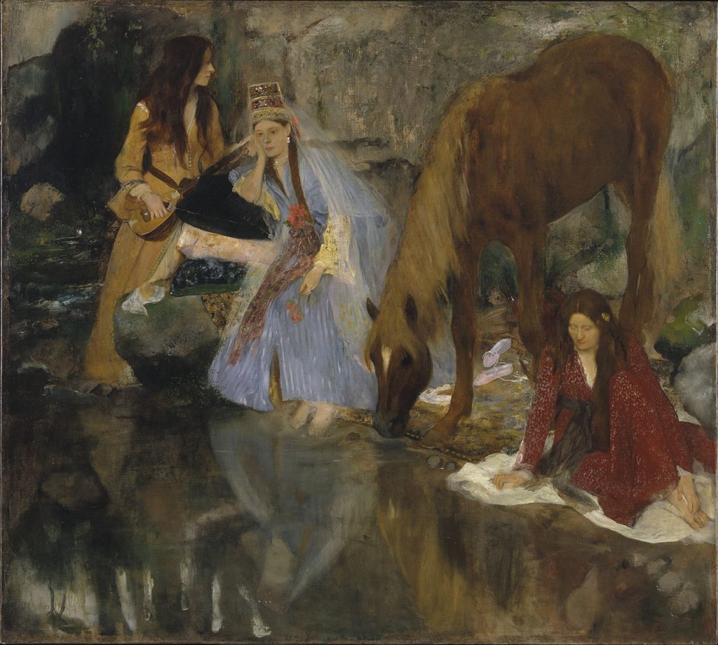portrait de Mlle Eugénie Fiocre dans le ballet La source, Edgar Degas - Brooklyn museum