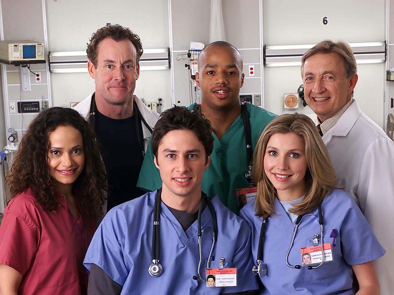 serie incontournable scrubs
