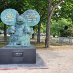 expo le chat geluck champs Elysées le parleur