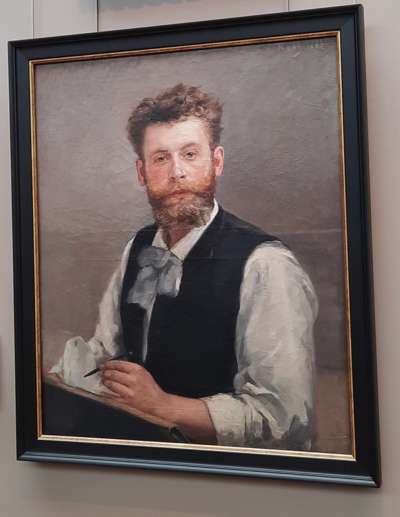 autoportrait alfred roll