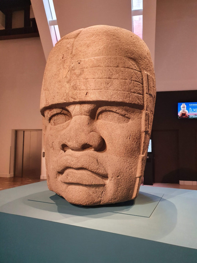 Tête colossale n°4 tête monumentale olmèque