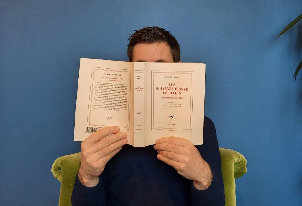 Les soixante quinze feuillets marcel proust