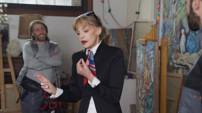 Plan cœur Arielle Dombasle