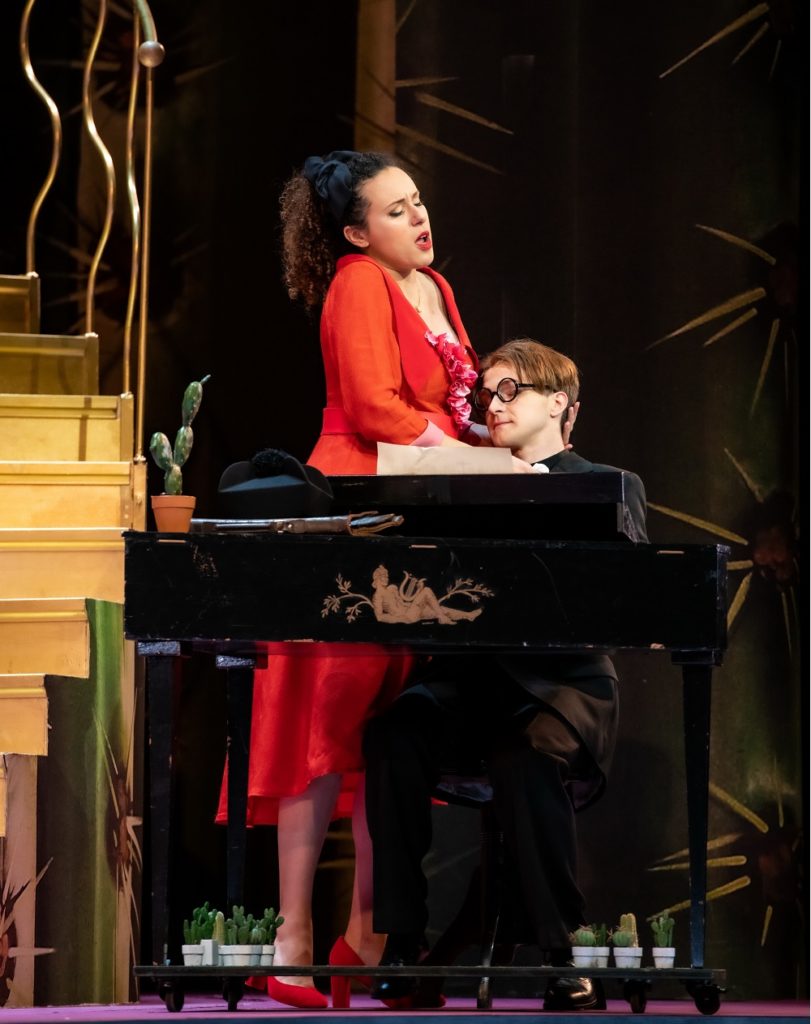 Adèle Charvet (Rosina), Petr Nekoranec (Le Comte Almaviva) - crédit Mirco Magliocca