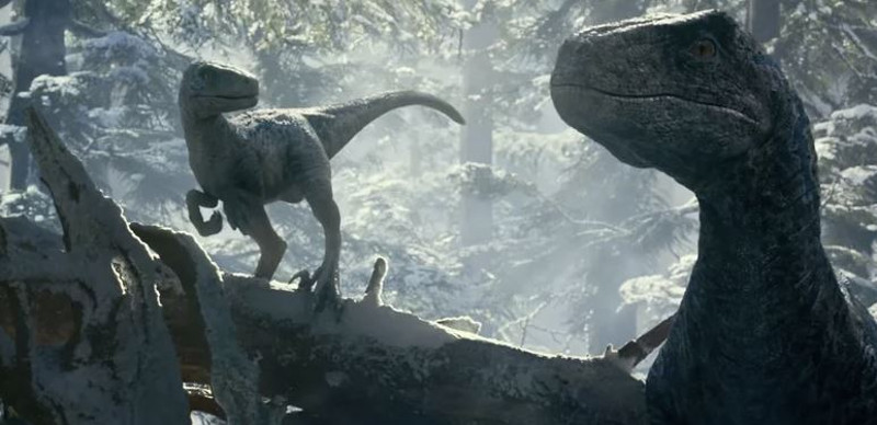 Jurassic world 3 le monde d'après blue beta