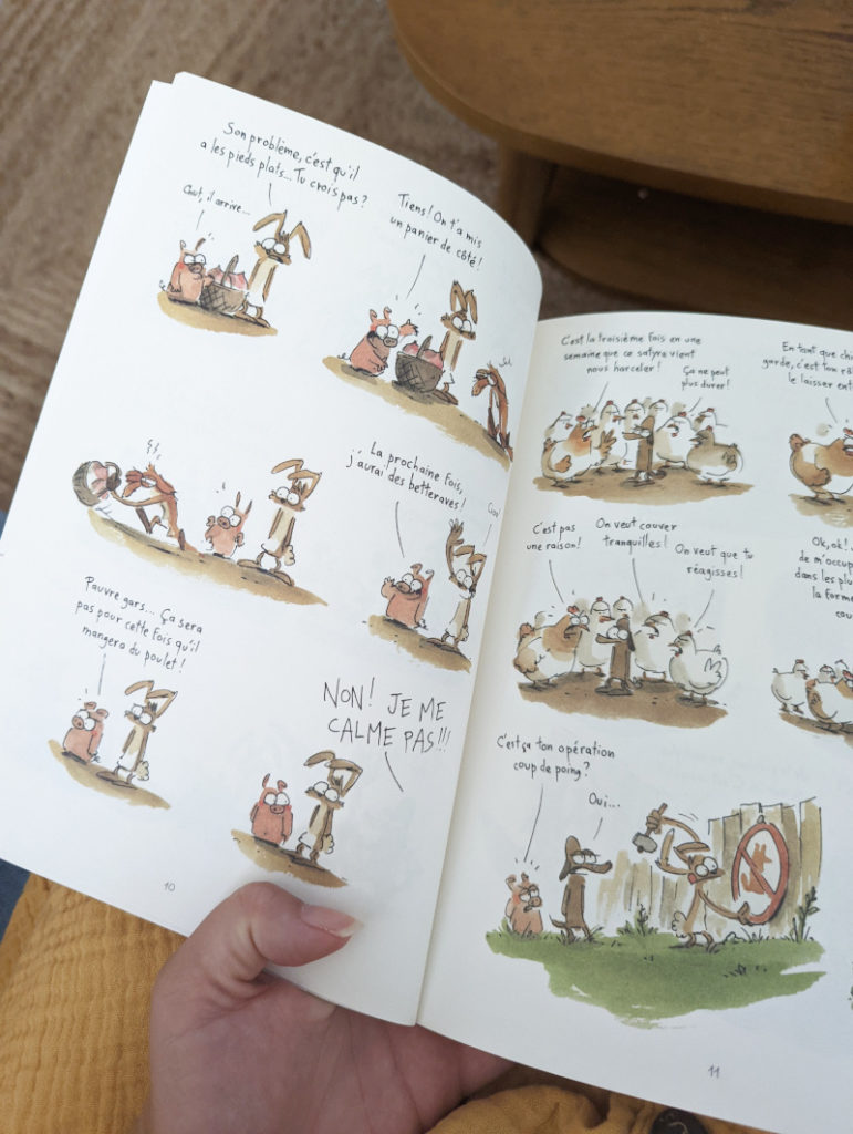 dernières lectures BD le grand méchant renard Renner