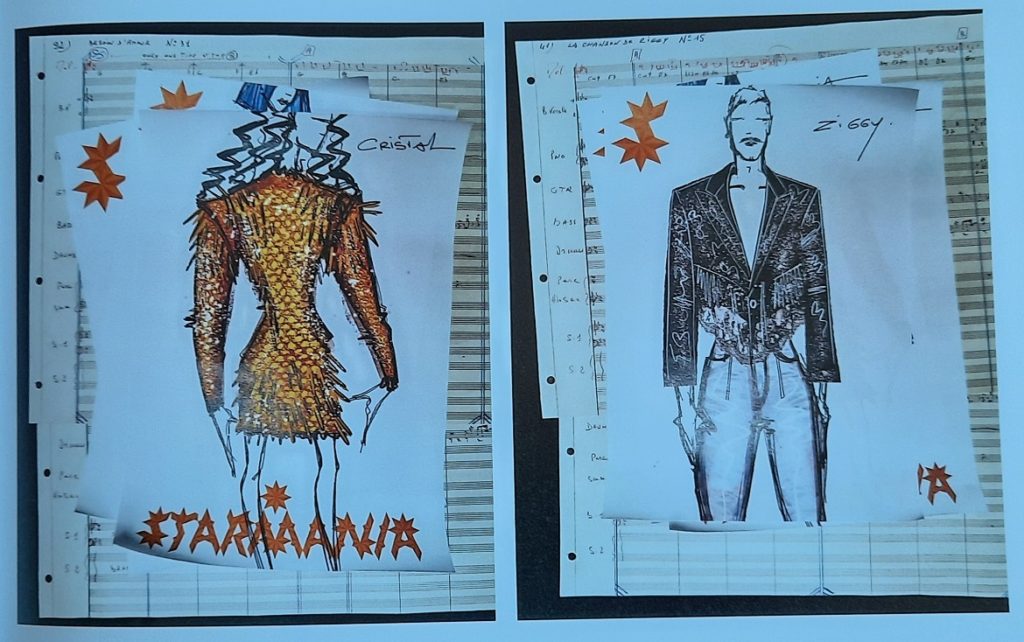 Starmania 2023 costumes Nicolas Ghesquière