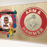 photo de l'expo Basquiat x Warhol à la fondation Louis Vuitton en avril 2023