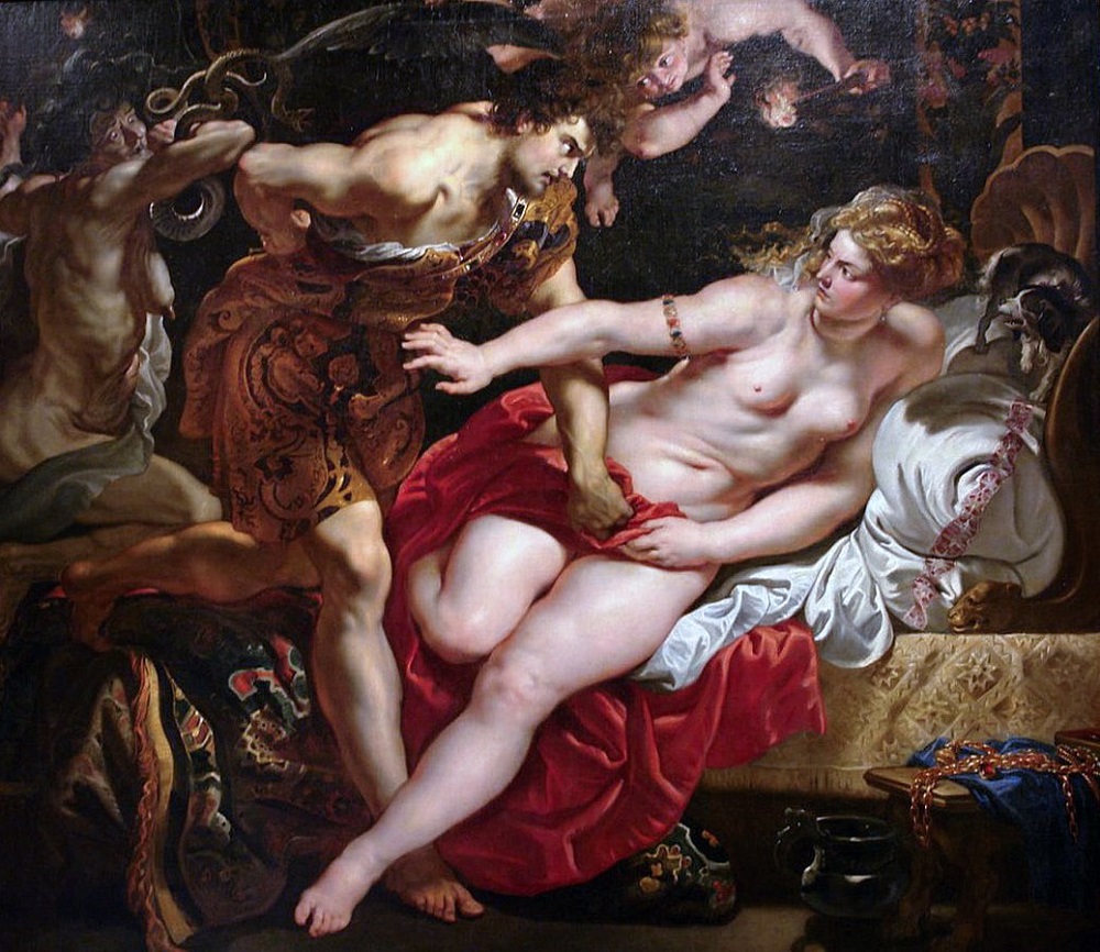 Le viol de lucrèce Tarquinius_and_Lucretia_-_Rubens_-_1610_-_Hermitage