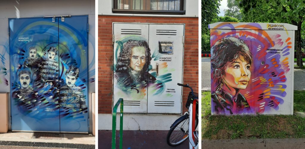 L'exposition Périscope C215 au Castelet © Culture déconfiture