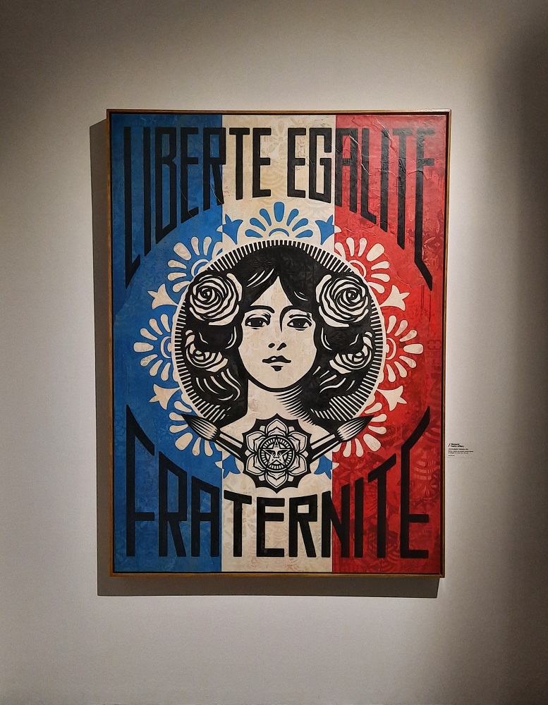 Capitale(s) Street art Hotel de Ville Paris Obey © Culture déconfiture