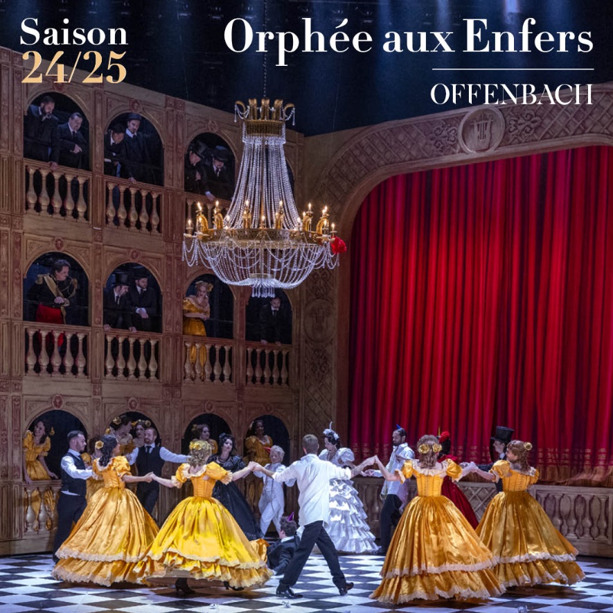 Opéra Capitole toulouse 2024 2025 Orphée aux enfers
