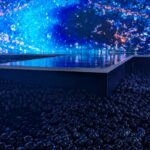 Expo Euphoria au Grand Palais, piscine à balles géante Hyperstellar - Hyperstudio, Quiet ensemble, Roman Hill, Vincenzo Pizzi