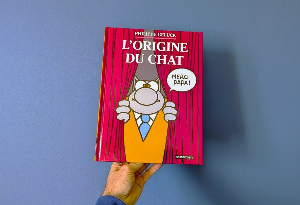 L'origine du chat Philippe Geluck