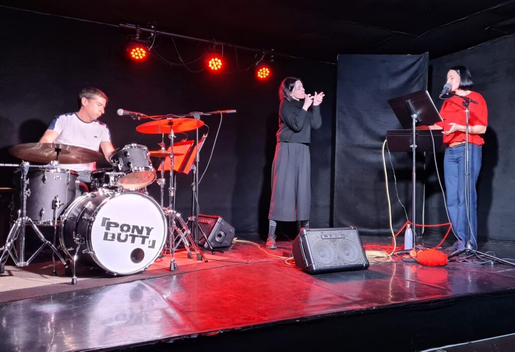 Le corps de ma langue au théâtre de poche (Toulouse) le 8 février 2026 Marine Varan Alba Le Brun Pierre Jeffroy