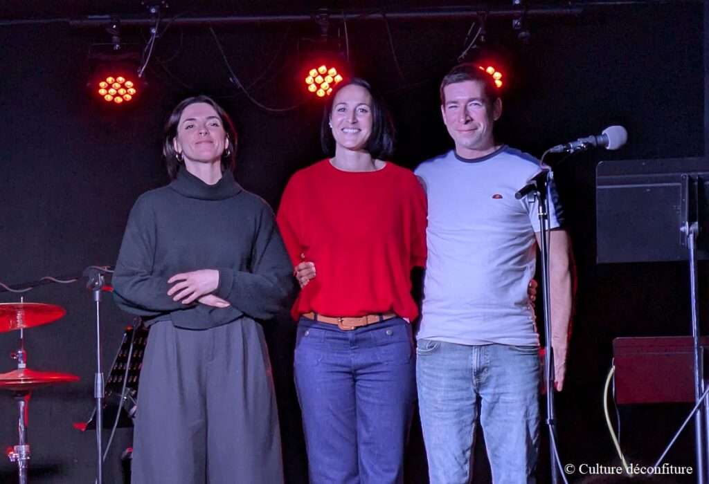 Le corps de ma langue au théâtre de poche (Toulouse) le 8 février 2026 Marine Varan Alba Le Brun Pierre Jeffroy © Culture déconfiture