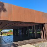 Entrée du Musée Soulages à Rodez