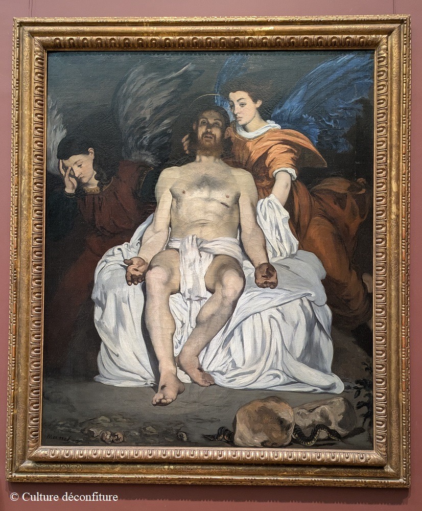 MET Metropolitan Museum New York 20260730 Edouard Manet, The Dead Christ with Angels, 1864 © Culture déconfiture