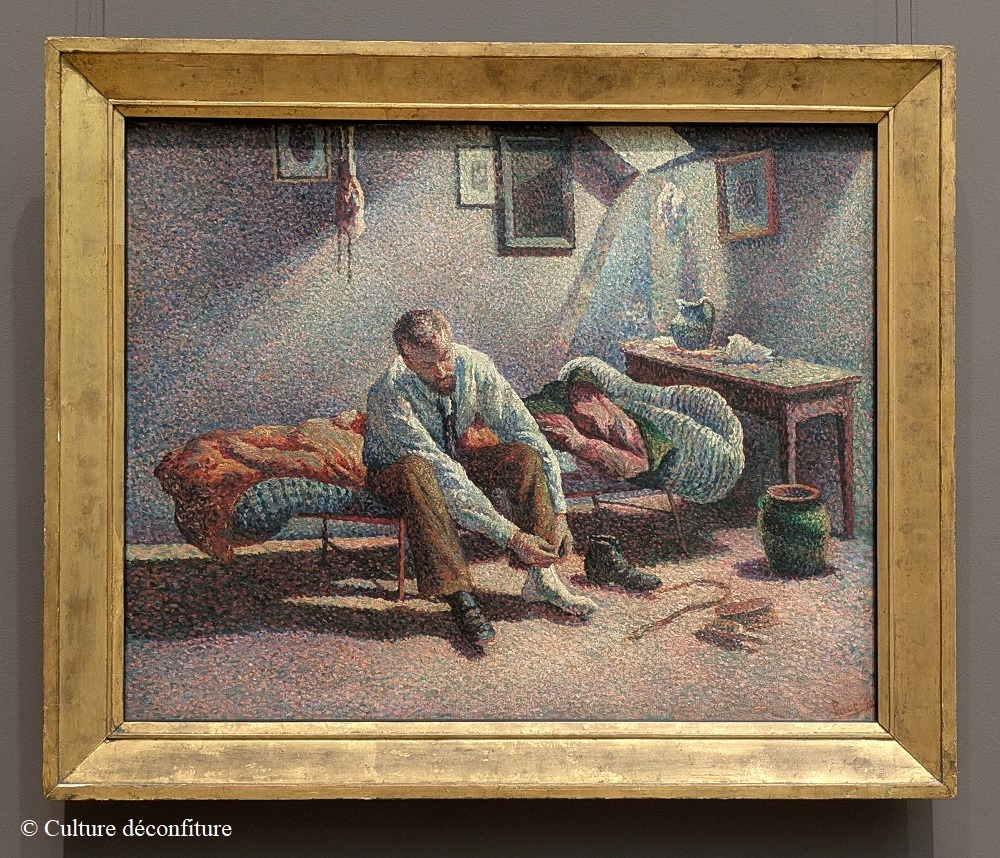 MET Metropolitan Museum New York 20260730 Maximilien Luce, Matin, intérieur, 1890 © Culture déconfiture