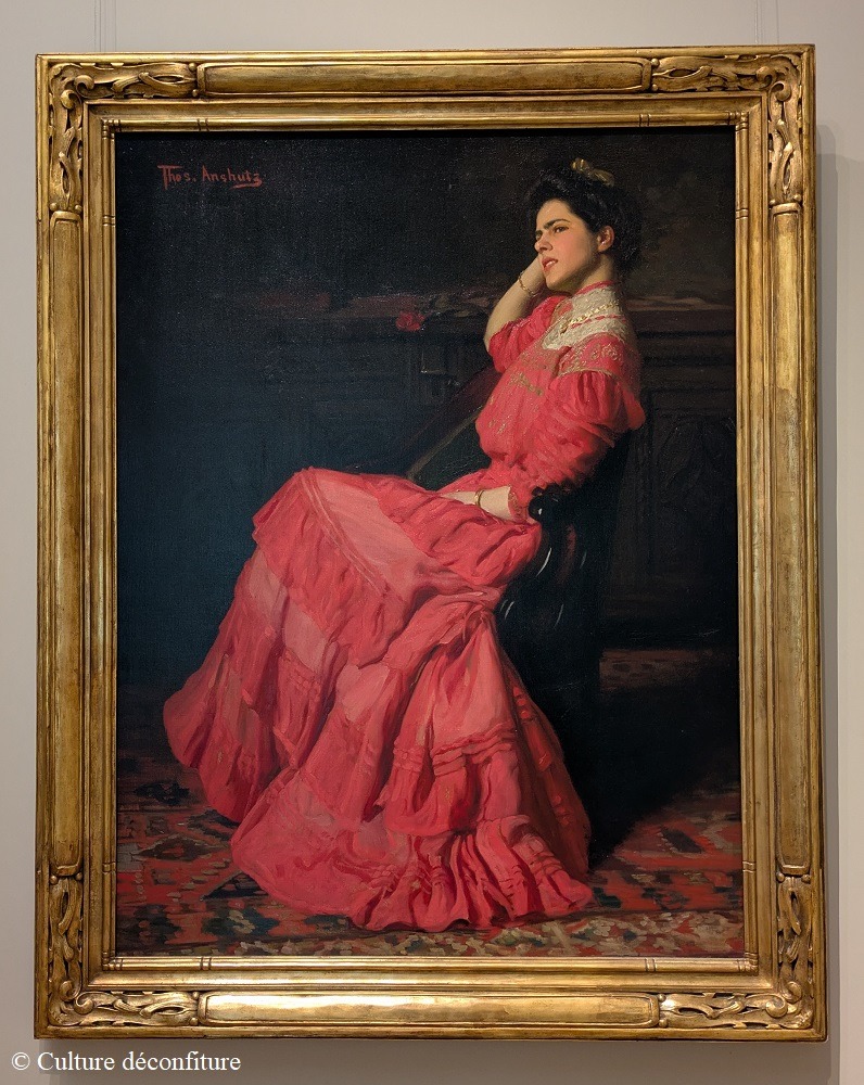 MET Metropolitan Museum New York 20260730 Thomas Anshutz, A Rose, 1907 © Culture déconfiture