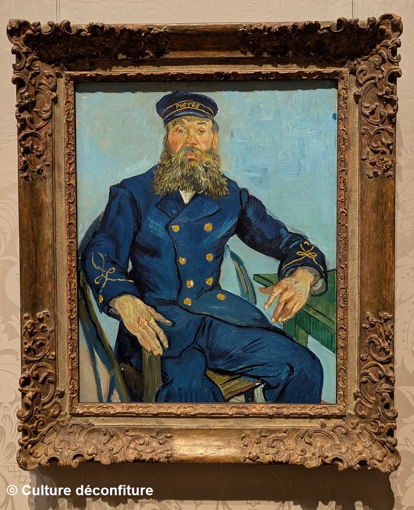 Museum of Fine Arts de Boston, Vincent Van Gogh, Postaman Joseph Moulin, 1888