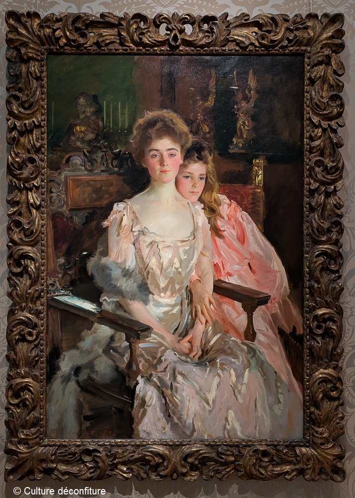 John Singer Sargent, Mrs. Fiske Warren (Gretchen Osgood) and Her Daughter Rachel, 1903 Museum of Fine Arts de Boston