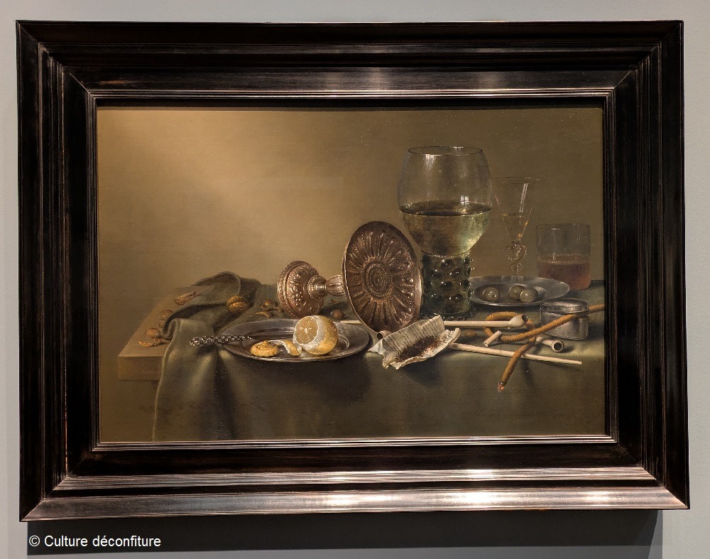 Willem Heda, Still Life with Glasses and Tobacco, 1633 Museum of Fine Arts de Boston