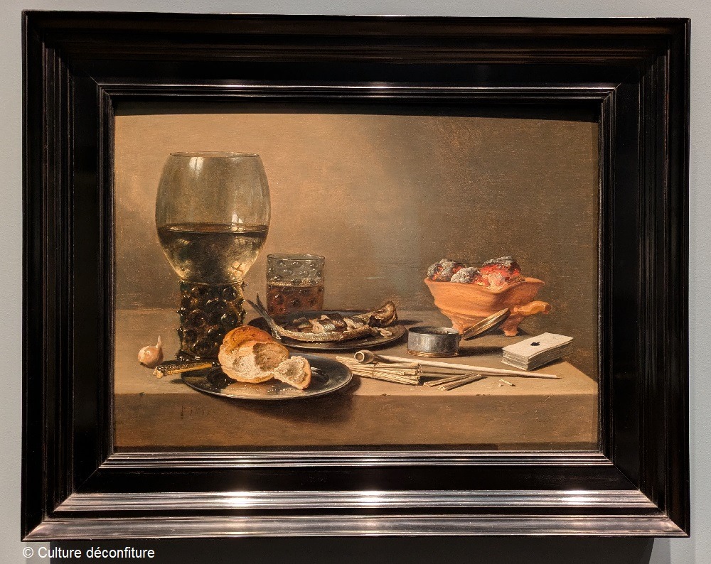 Pieter Claesz, Still Life with Glasses and Smoking Implements, 1638 Museum of Fine Arts de Boston